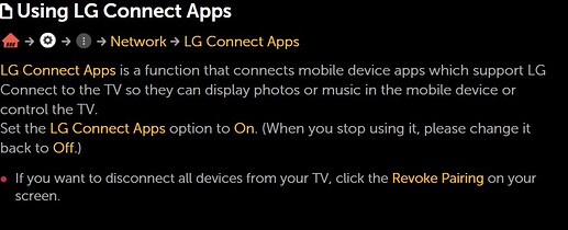 LG Connect Apps